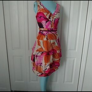 Moulinette Soeurs sleeveless Floral silk dress 10